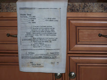 Load image into Gallery viewer, Recipe Flour Sack Towels