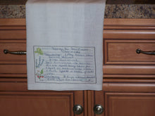 Load image into Gallery viewer, Recipe Flour Sack Towels