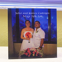 Load image into Gallery viewer, Personalized Photos on Glass. Glass Photo Panels