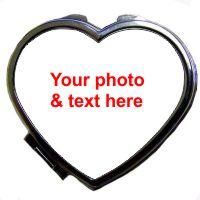 Load image into Gallery viewer, Personalized Compact Mirror, Personalized Bridesmaid Gift