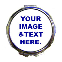 Load image into Gallery viewer, Personalized Compact Mirror, Personalized Bridesmaid Gift
