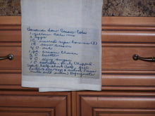 Load image into Gallery viewer, Recipe Flour Sack Towels