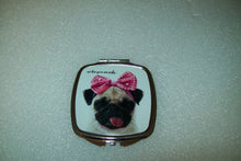 Load image into Gallery viewer, Personalized Compact Mirror, Personalized Bridesmaid Gift