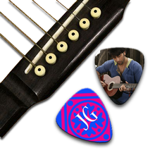 Load image into Gallery viewer, Personalized Photo Guitar Picks- Choose Your Quantity- Double Sided