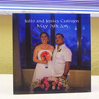 Personalized Photos on Glass. Glass Photo Panels