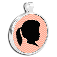 Load image into Gallery viewer, Round Bezel Jewelry Pendant