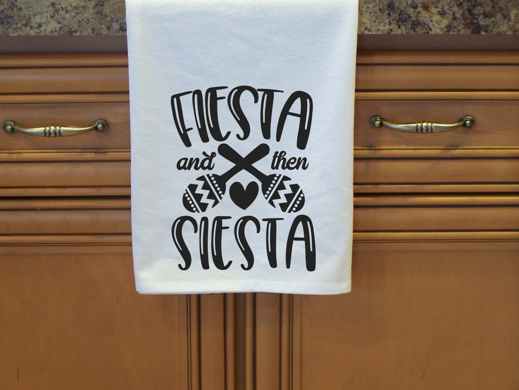 Fiesta and Siesta Flour Sack Towel