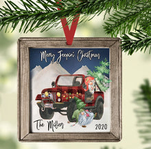 Load image into Gallery viewer, Merry Jeepin&#39; Christmas, Christmas Ornament
