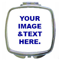 Load image into Gallery viewer, Personalized Compact Mirror, Personalized Bridesmaid Gift
