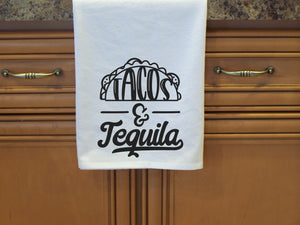 Tacos and Tequila Flour Sack Towel